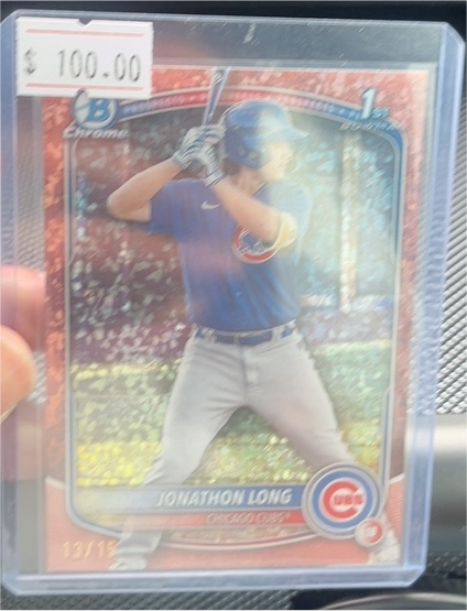 2025 Bowman Chrome #BCP-58 Jonathon Long — front