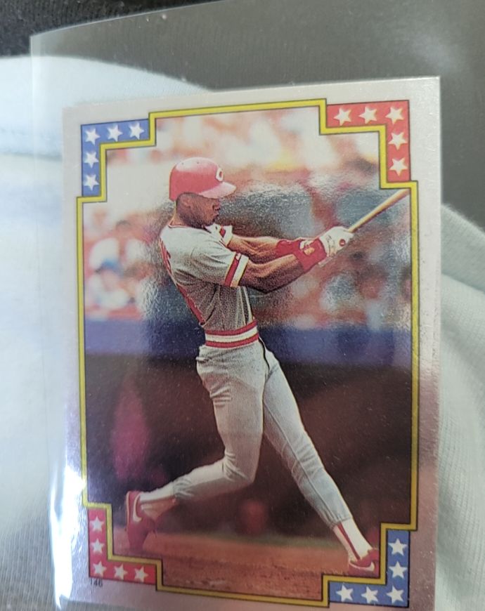 1989 Topps All Star #2 Eric Davis — front