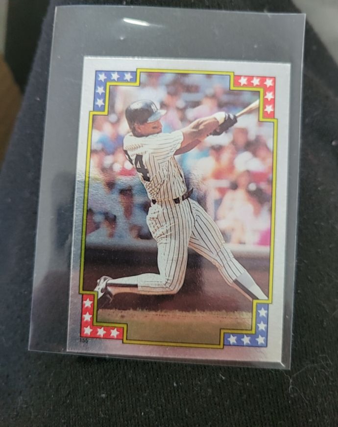 1988 Topps #155 Rickey Henderson — front