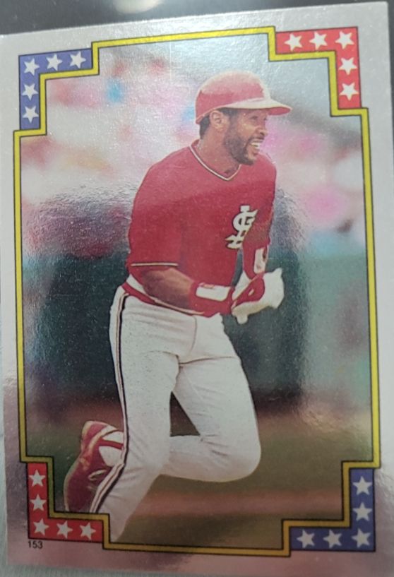 1988 Topps Stickers #153 Ozzie Smith — front