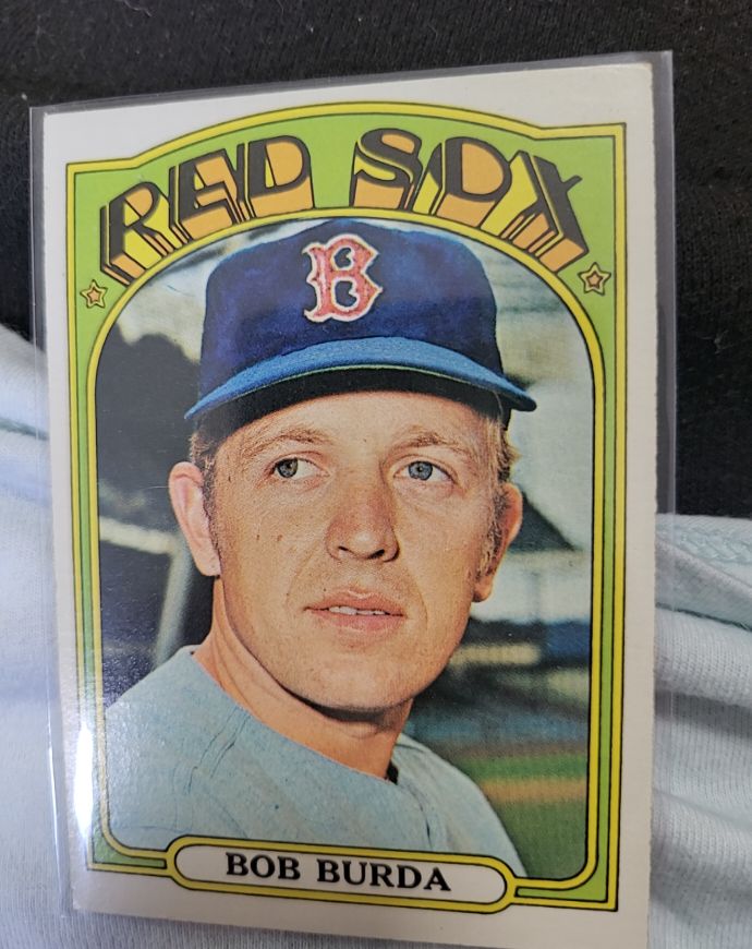 1972 Topps #734 Bob Burda — front