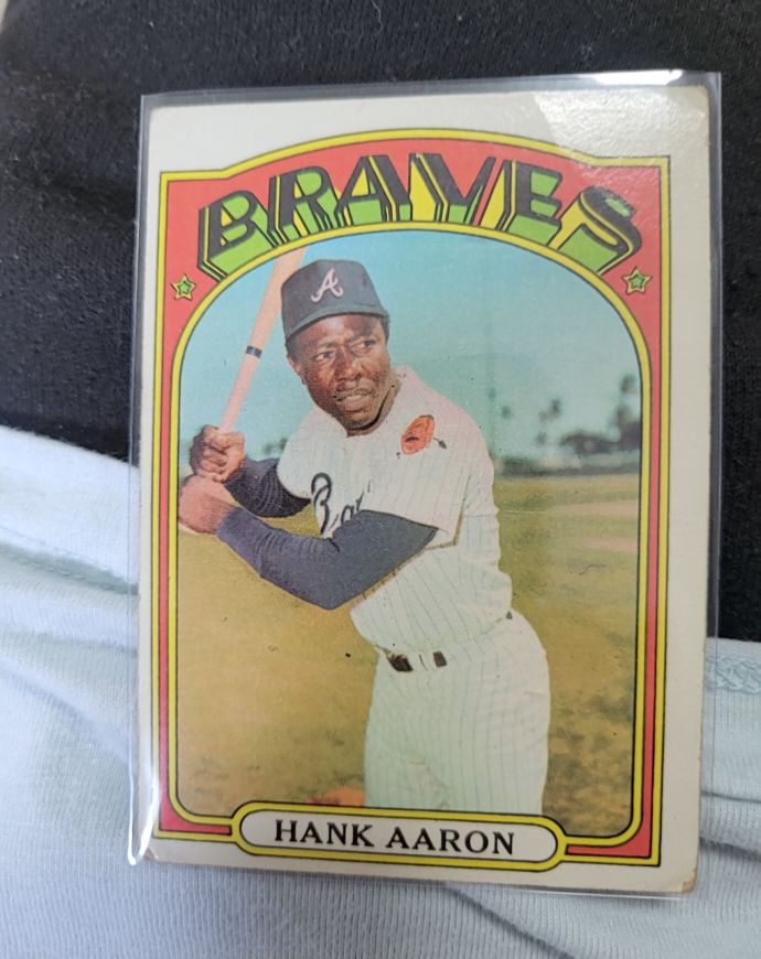 1972 Topps #299 Hank Aaron — front