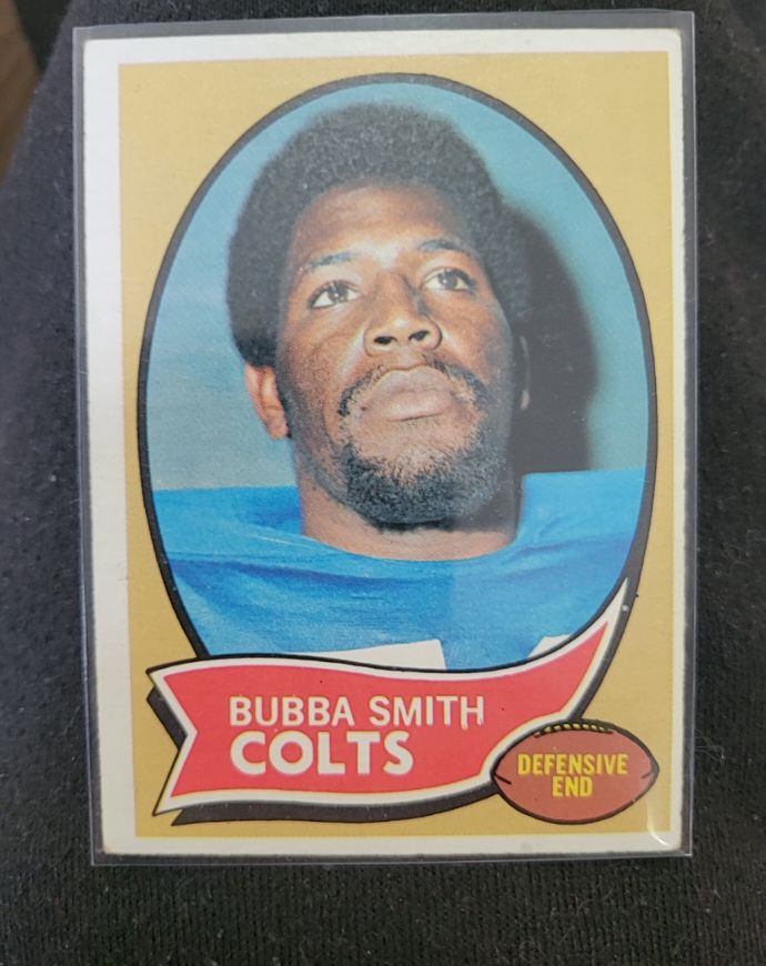 1970 Topps Football #114 Bubba Smith — front