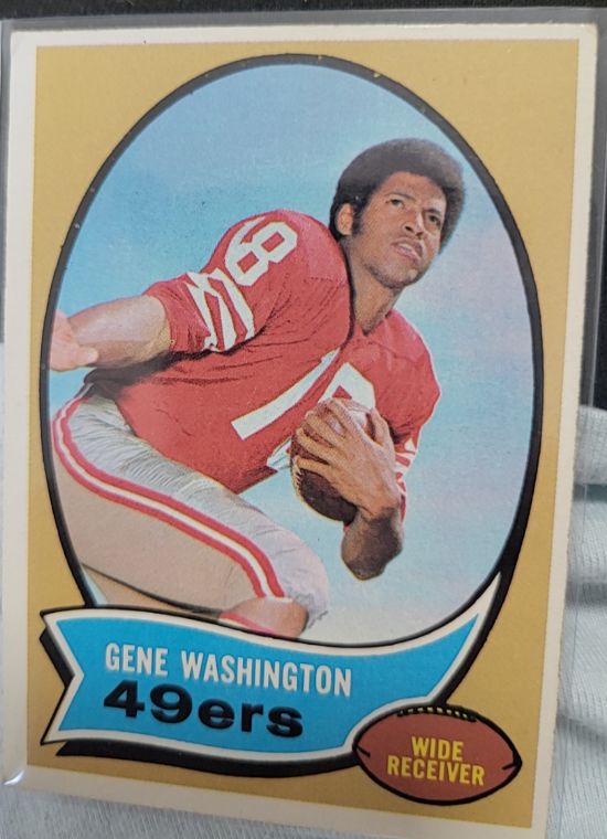 1970 Topps #81 Gene Washington — front