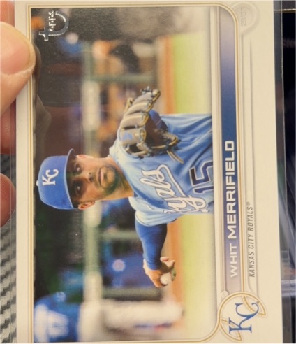 2022 Topps Series 1 #245 Whit Merrifield — front