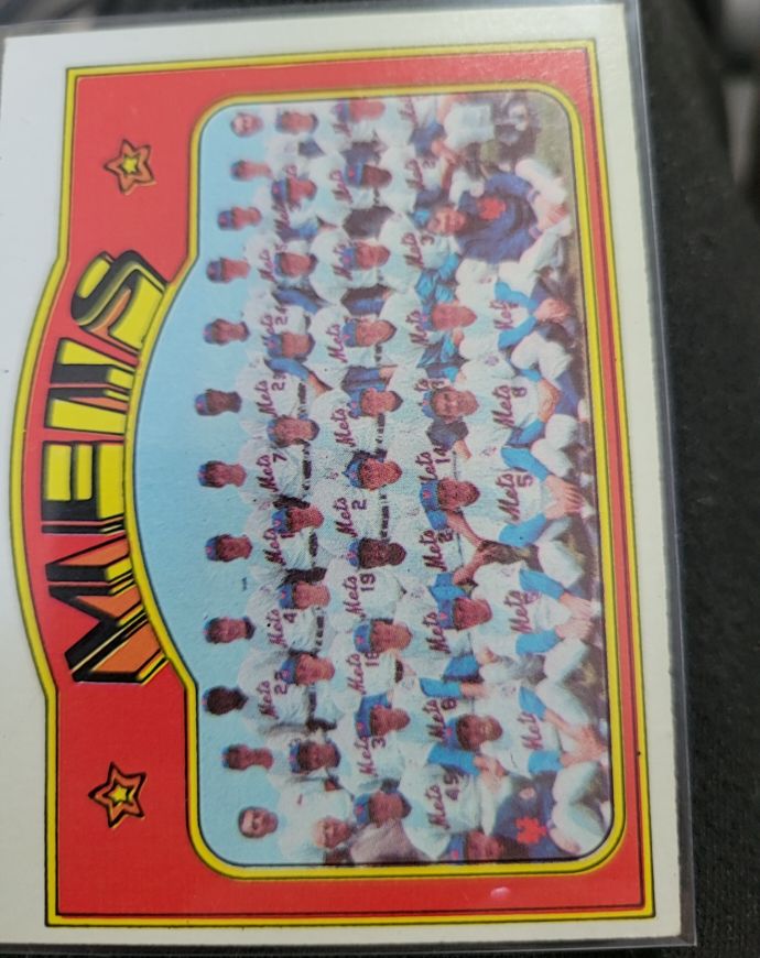 1972 Topps #362 New York Mets Team — front