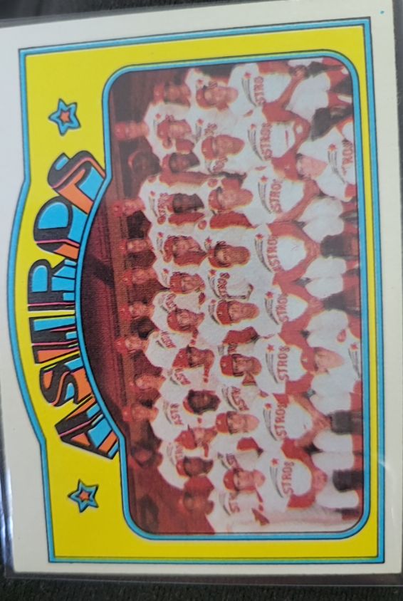 1972 Topps #282 Houston Astros Team — front