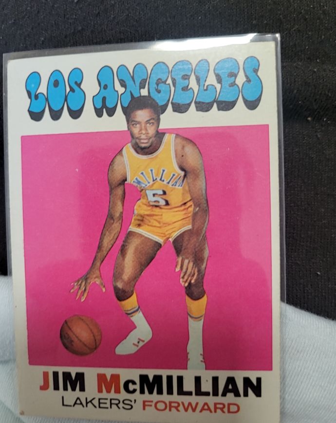 1971 Topps #41 Jim McMillian — front