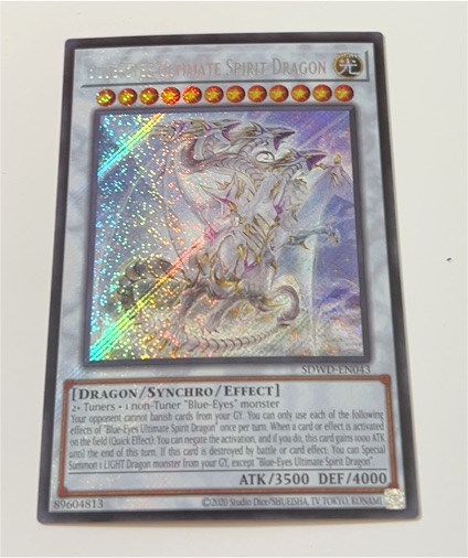 2020 Yu-Gi-Oh Blue-Eyes Ultimate Spirit Dragon SDWD-EN043 — front