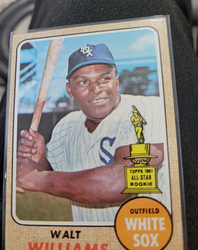 1968 Topps #172 Walt Williams — front