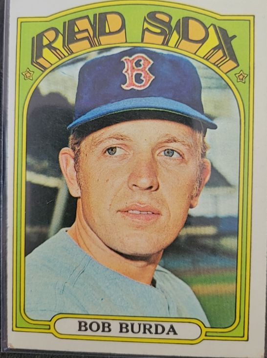 1972 Topps #734 Bob Burda — front