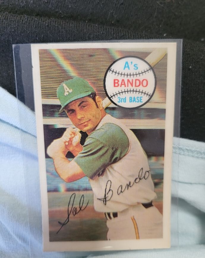 1970 Kellogg's 3-D Super Stars #51 Sal Bando — front