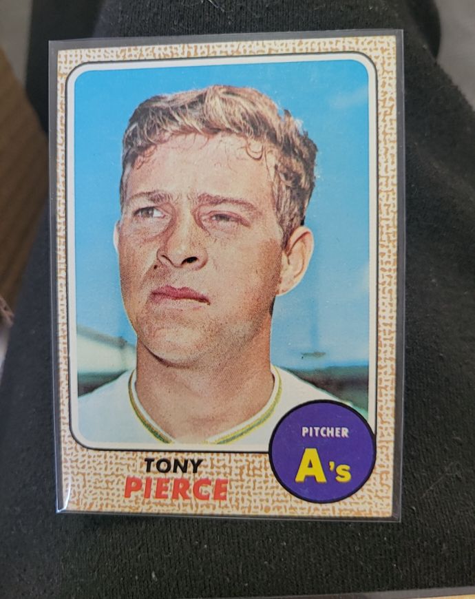 1968 Topps #38 Tony Pierce — front