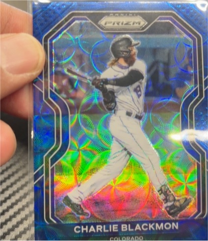 2021 Panini Prizm #150 Charlie Blackmon — front
