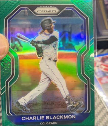 2021 Panini Prizm #150 Charlie Blackmon — front