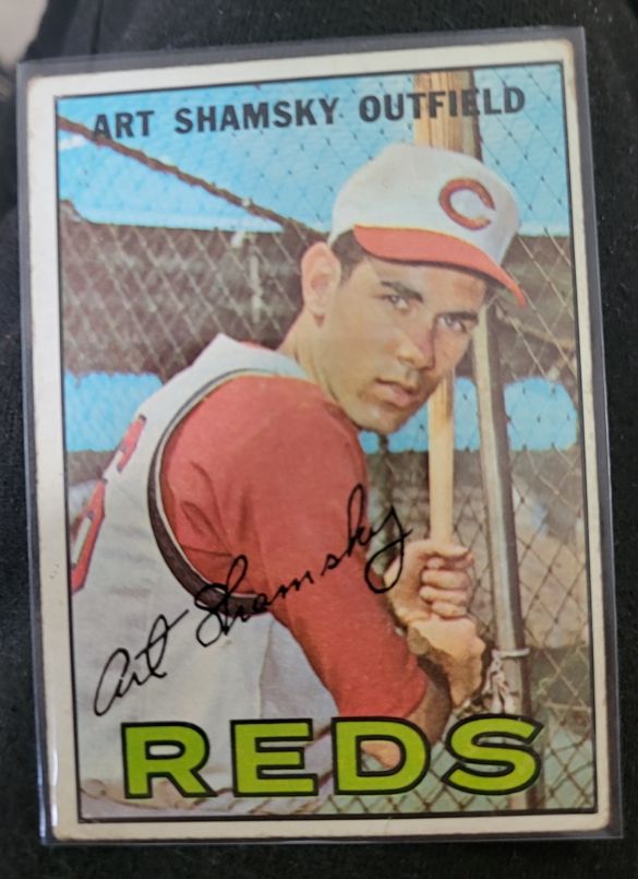 1967 Topps #96 Art Shamsky — front