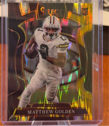2025 Panini Select #66 Matthew Golden — front