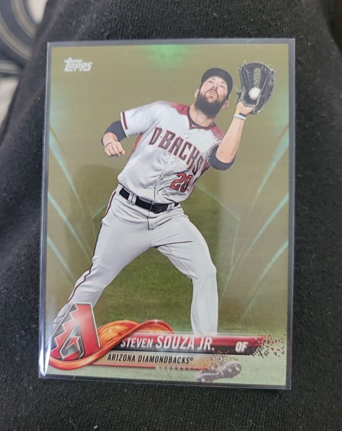 2018 Topps #612 Steven Souza Jr. — front