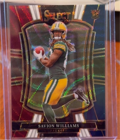 2025 Panini Select #167 Savion Williams — front