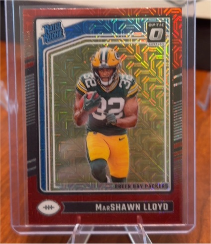 2024 Panini Donruss Optic #275 Marshawn Lloyd — front