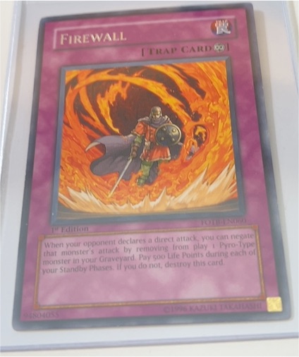 Yu-Gi-Oh! 2009 Force of the Breaker #FOTB-EN060 Firewall — front