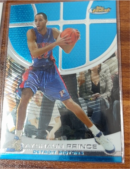 2005-06 Topps Finest #36 Tayshaun Prince — front