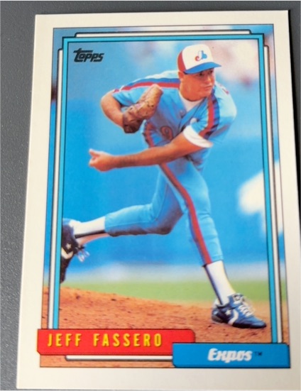 1992 Topps #423 Jeff Fassero — front