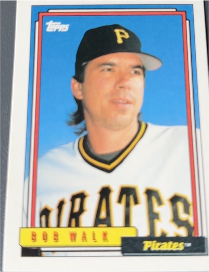 1992 Topps #486 Bob Walk — front