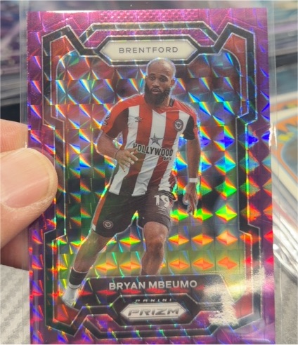 2023-24 Panini Prizm Premier League #143 Bryan Mbeumo — front