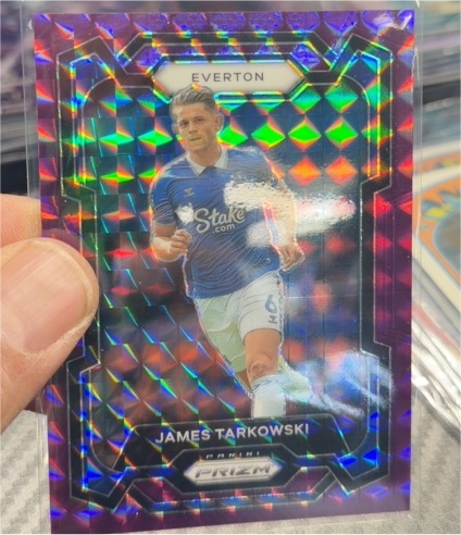 2023-24 Panini Prizm Premier League #254 James Tarkowski — front
