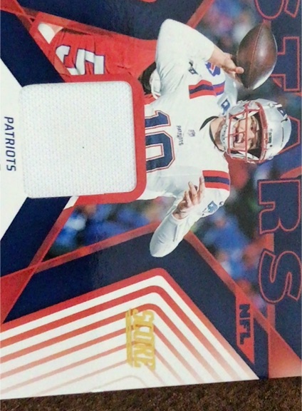 2021 Panini Rookies & Stars Year One Patch #9 Mac Jones — front