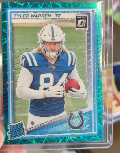 2025 Donruss Optic #234 Tyler Warren — front