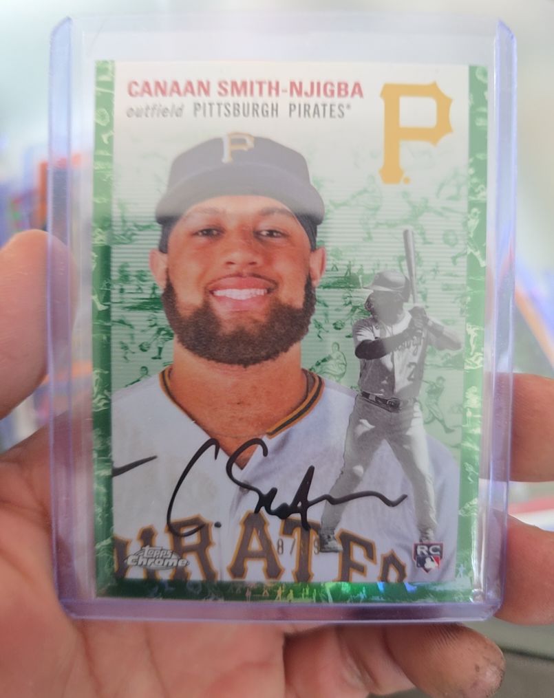 2023 Topps Chrome Platinum #357 Canaan Smith-Njigba — front