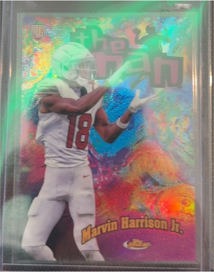 2024 Topps Finest #TM-4 Marvin Harrison Jr. — front