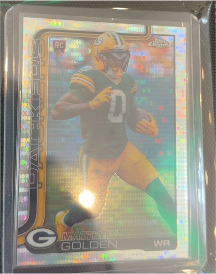 2025 Topps Chrome #333 Matthew Golden — front