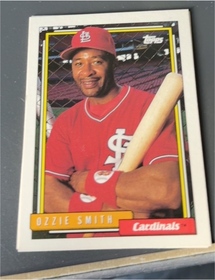 1992 Topps #760 Ozzie Smith — front