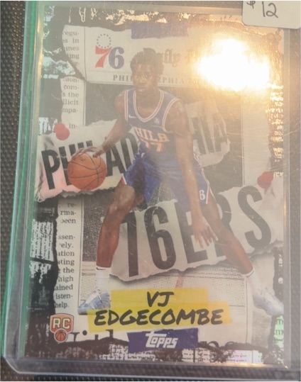 2025-26 Topps Daily Dribble #DD-33 VJ Edgecombe — front