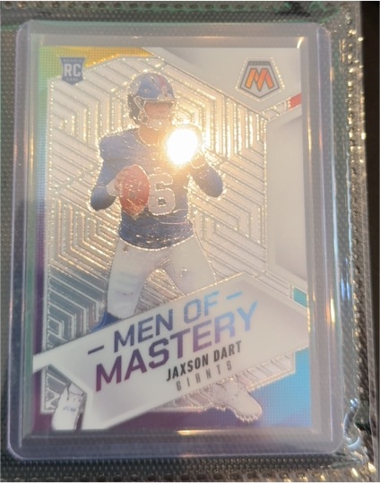 2025 Panini Mosaic Men of Mastery #20 Jaxson Dart — front