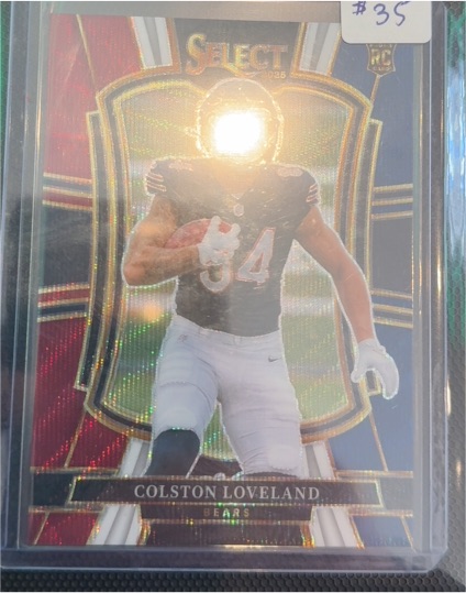 2025 Panini Select #172 Colston Loveland — front