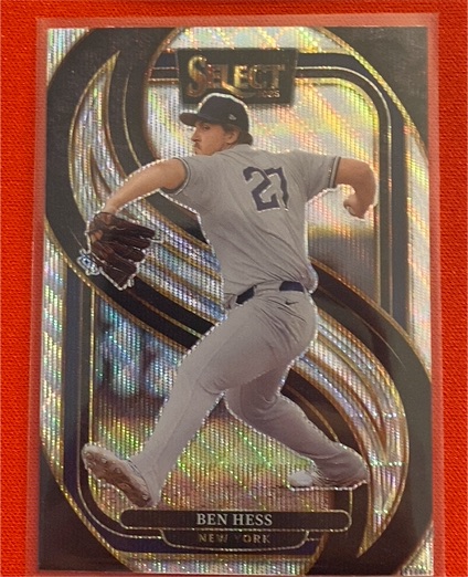 2025 Panini Select #141 Ben Hess — front