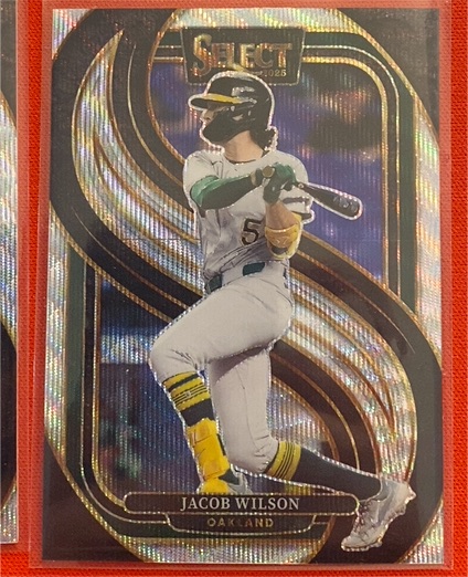 2025 Panini Select Premier Level #164 Jacob Wilson — front