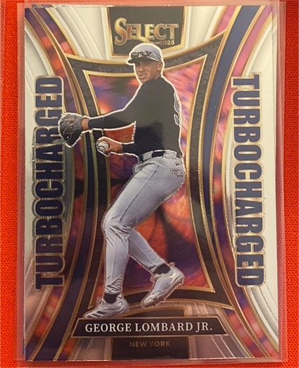 2025 Panini Select #21 George Lombard Jr. Turbocharged — front