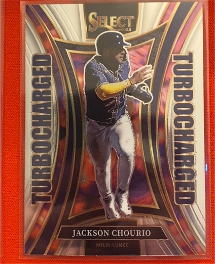 2025 Panini Select #24 Jackson Chourio Turbocharged — front