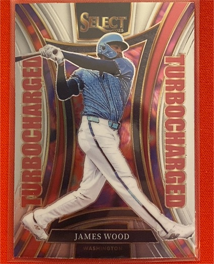 2025 Panini Select #10 James Wood Turbocharged — front