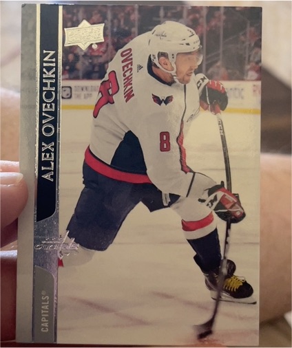 2020-21 Upper Deck #191 Alex Ovechkin — front