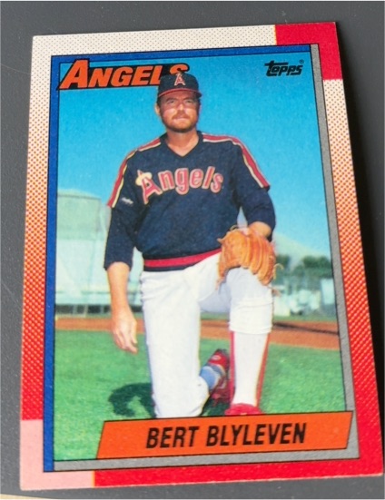 1990 Topps #130 Bert Blyleven — front