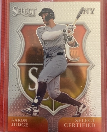 2025 Panini Select #6 Aaron Judge Select Certified — front