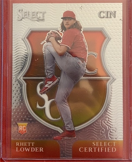 2025 Panini Select Select Certified #25 Rhett Lowder — front