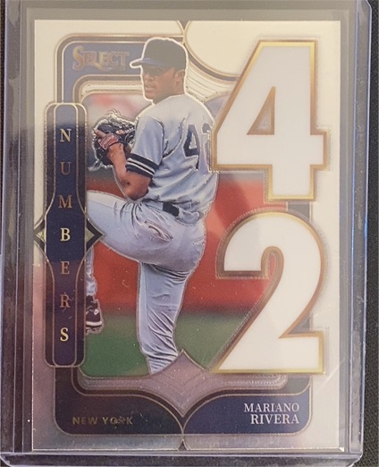 2025 Panini Select #16 Mariano Rivera Numbers — front