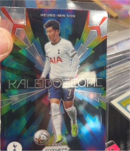 2022-23 Panini Prizm Premier League Kaleidoscopic #20 Heung-Min Son — front